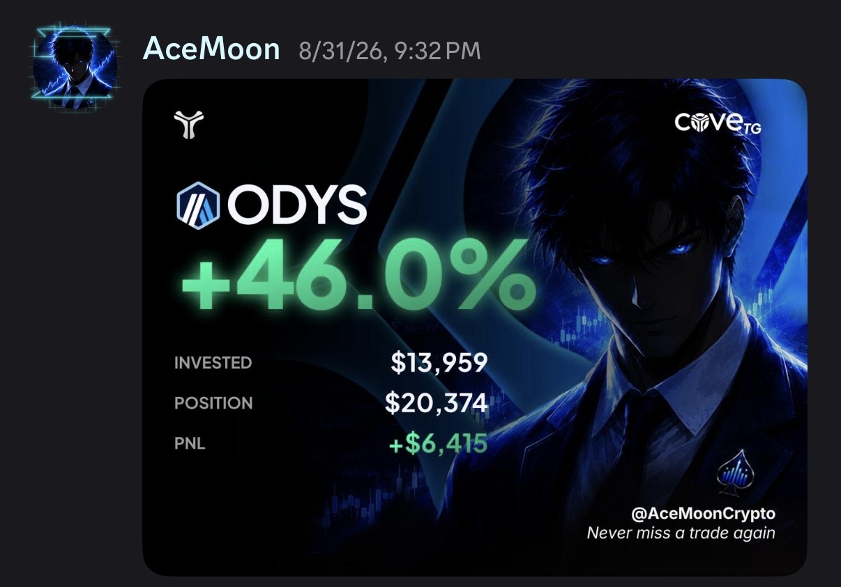 ODYS trade: +46%