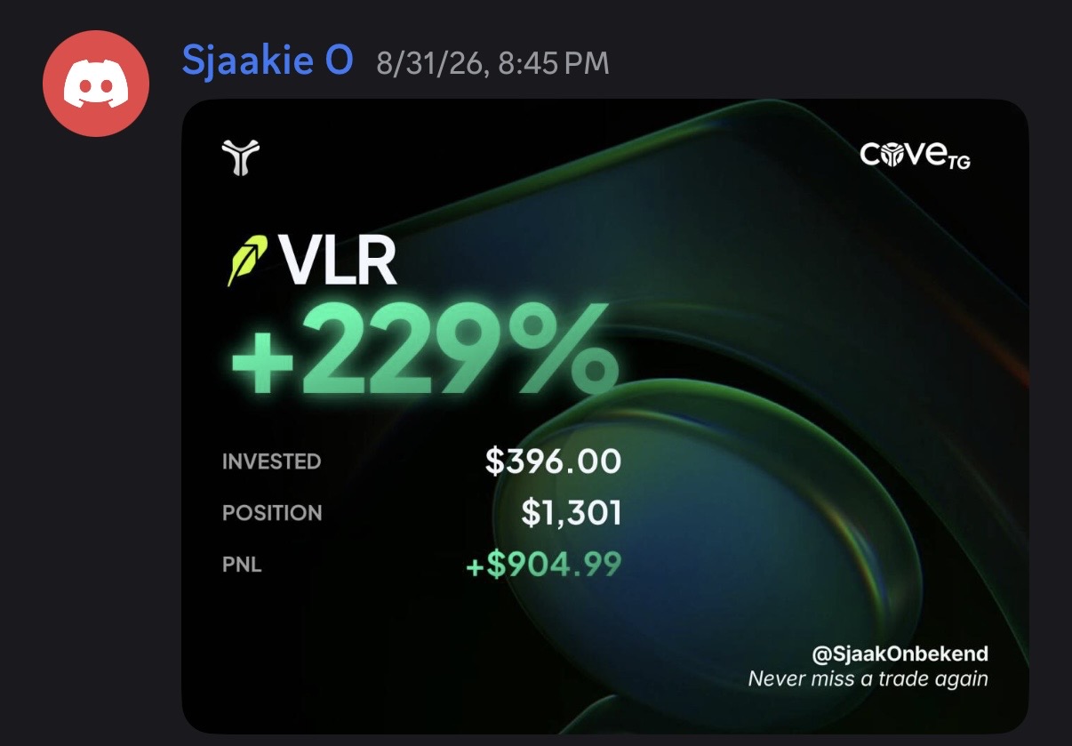 Community VLR trade: +229%